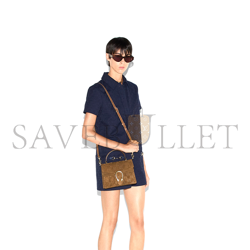 GUCCI DIONYSUS MINI TOP HANDLE BAG 813400 (22*16*8cm) GUCCI DIONYSUS MINI TOP HANDLE BAG 813400 (22*16*8cm)